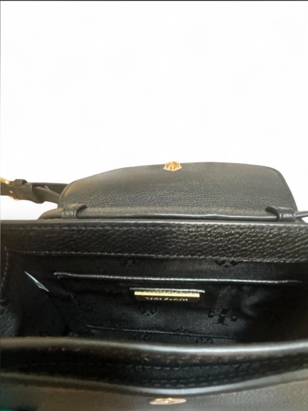 Tory Burch Britten Crossbody Bag with Gold Emblem